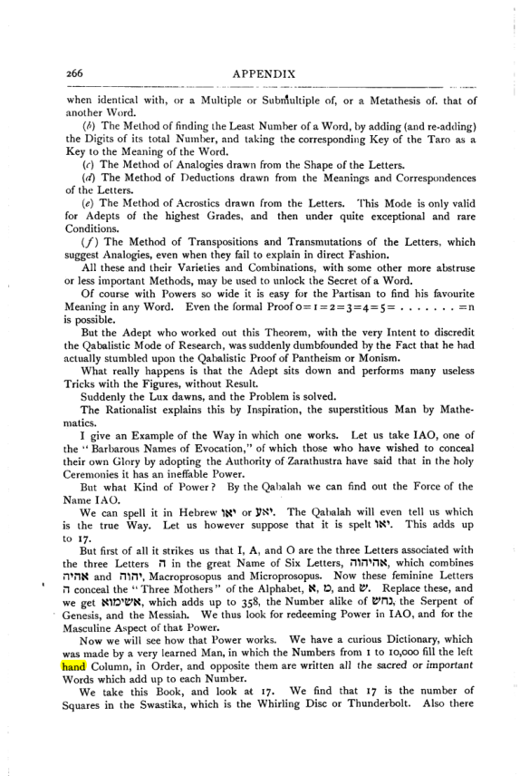 Original scan of Collected Works (Vol. I), PDF page 273