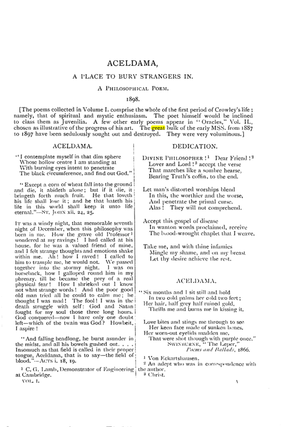 Original scan of Collected Works (Vol. I), PDF page 8