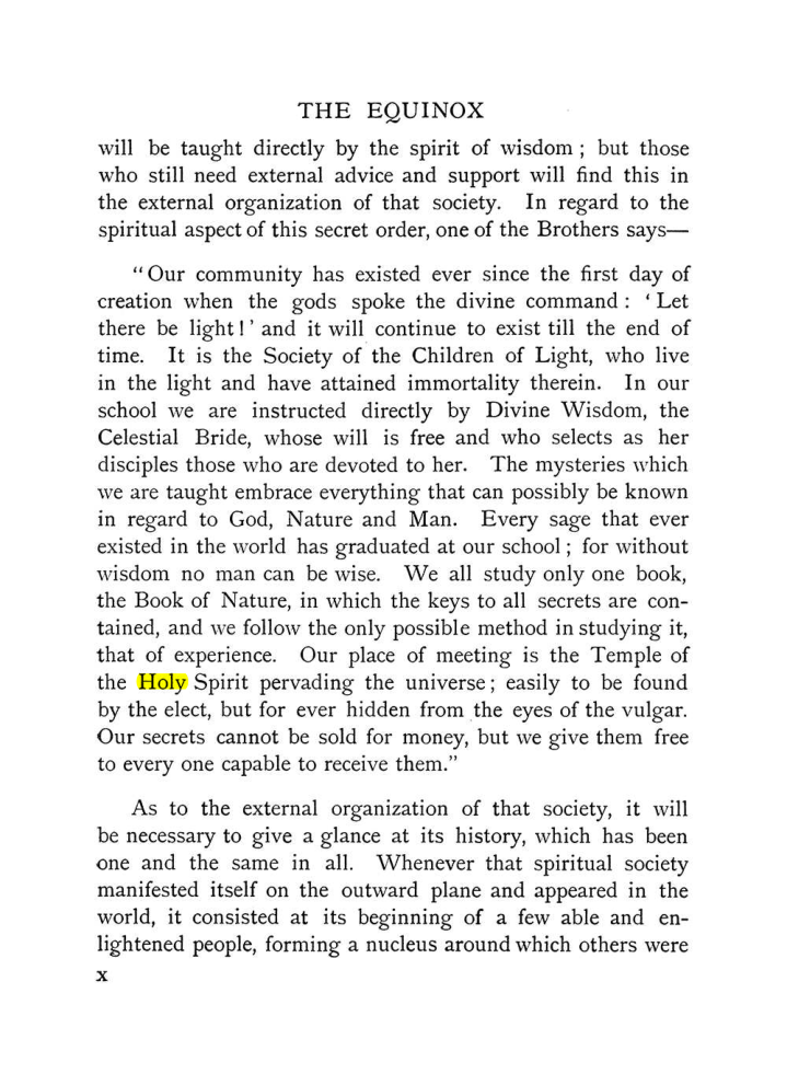 Original scan of The Equinox (Volume I, Number IX), PDF page 10