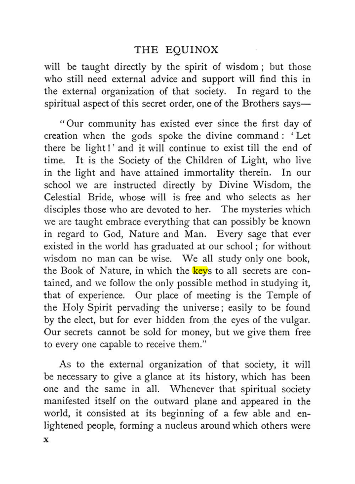 Original scan of The Equinox (Volume I, Number IX), PDF page 10