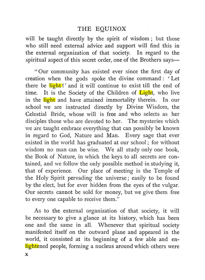 Original scan of The Equinox (Volume I, Number IX), PDF page 10