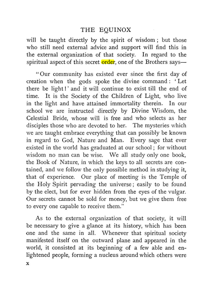 Original scan of The Equinox (Volume I, Number IX), PDF page 10