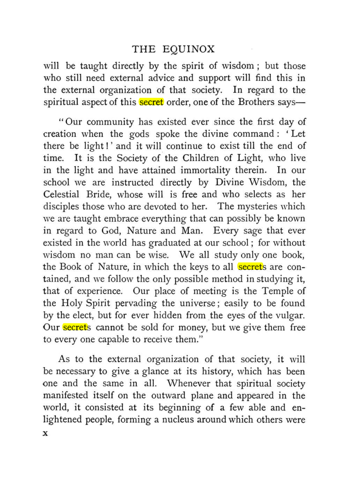 Original scan of The Equinox (Volume I, Number IX), PDF page 10