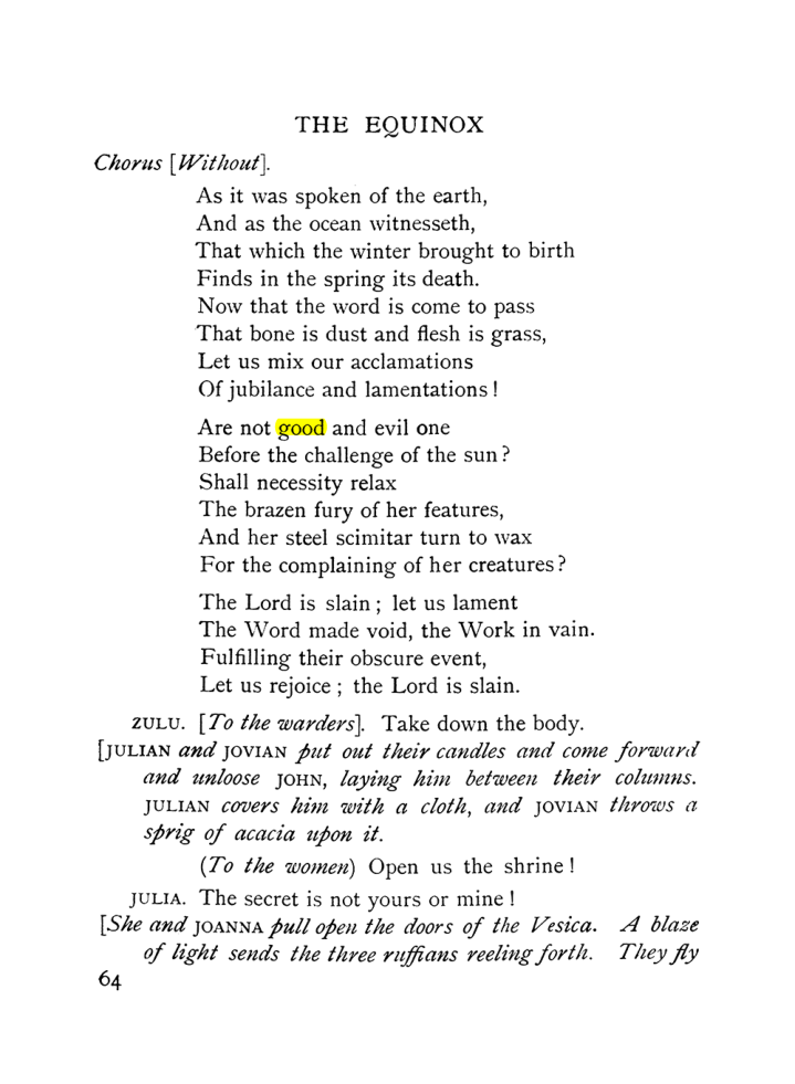 Original scan of The Equinox (Volume I, Number IX), PDF page 104
