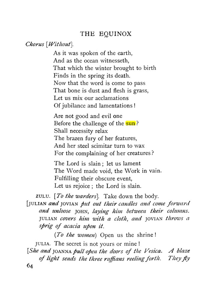 Original scan of The Equinox (Volume I, Number IX), PDF page 104