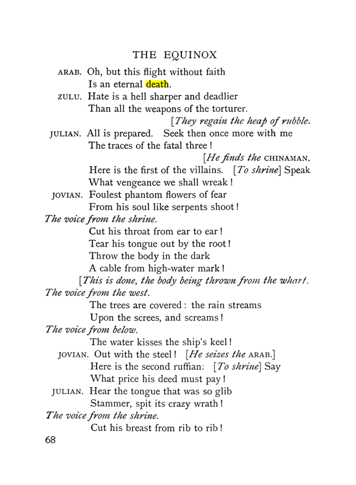 Original scan of The Equinox (Volume I, Number IX), PDF page 108