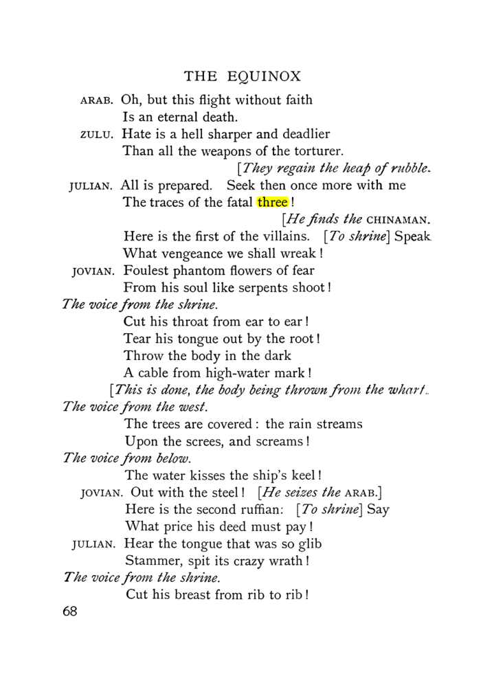 Original scan of The Equinox (Volume I, Number IX), PDF page 108