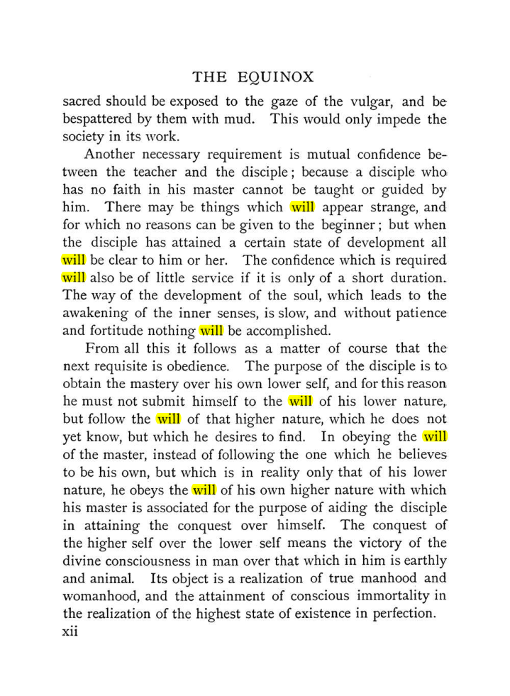 Original scan of The Equinox (Volume I, Number IX), PDF page 12