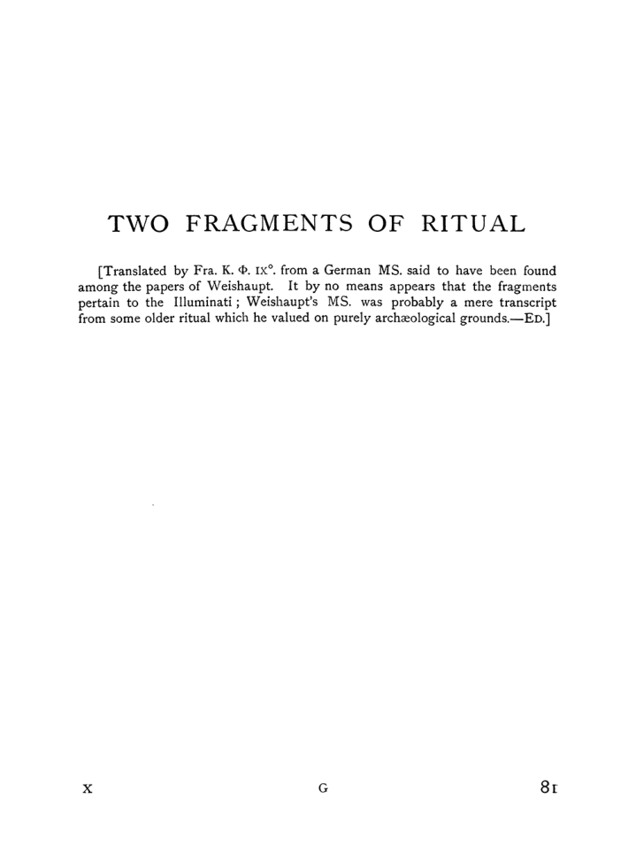 Original scan of The Equinox (Volume I, Number IX), PDF page 121