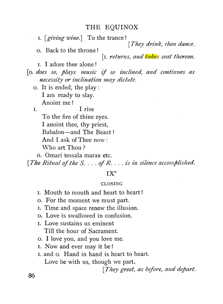 Original scan of The Equinox (Volume I, Number IX), PDF page 126