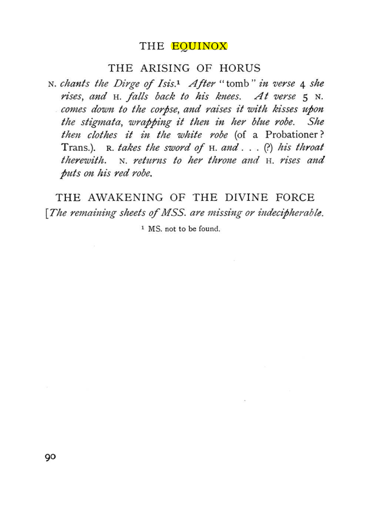 Original scan of The Equinox (Volume I, Number IX), PDF page 130