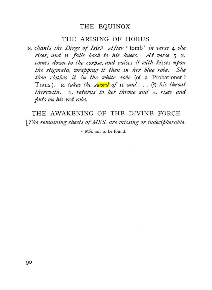Original scan of The Equinox (Volume I, Number IX), PDF page 130