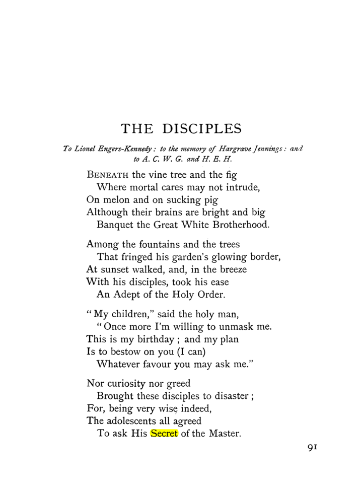 Original scan of The Equinox (Volume I, Number IX), PDF page 131