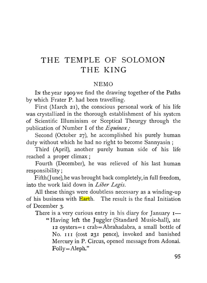 Original scan of The Equinox (Volume I, Number IX), PDF page 135