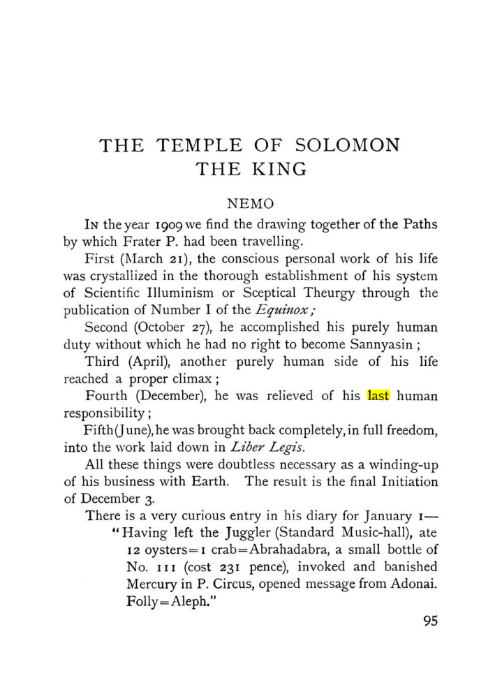 Original scan of The Equinox (Volume I, Number IX), PDF page 135