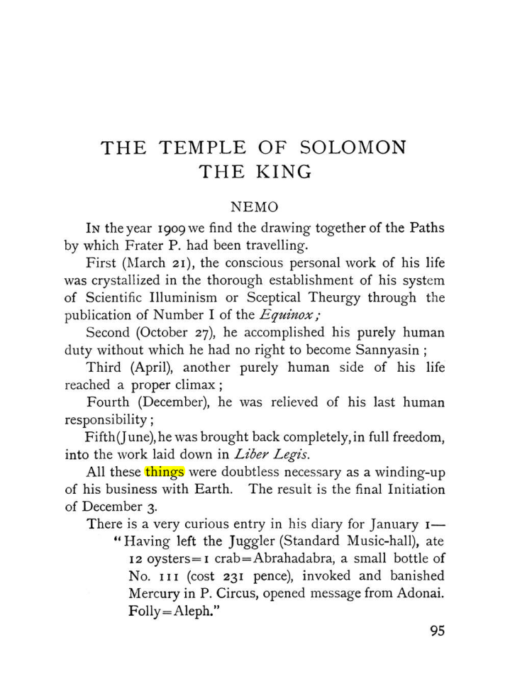 Original scan of The Equinox (Volume I, Number IX), PDF page 135