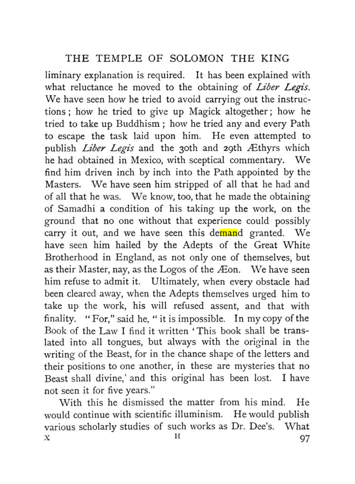 Original scan of The Equinox (Volume I, Number IX), PDF page 137
