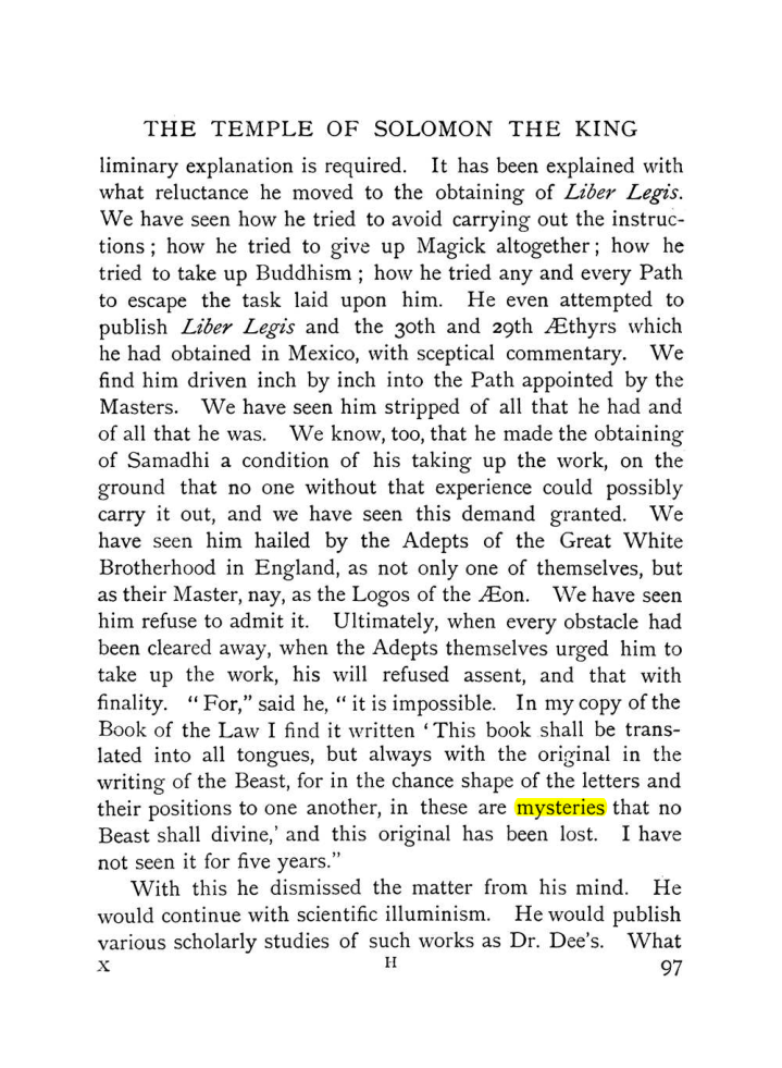 Original scan of The Equinox (Volume I, Number IX), PDF page 137