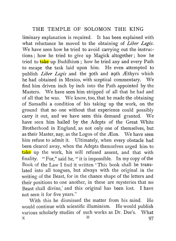 Original scan of The Equinox (Volume I, Number IX), PDF page 137