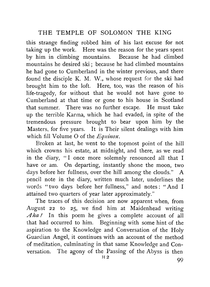 Original scan of The Equinox (Volume I, Number IX), PDF page 139