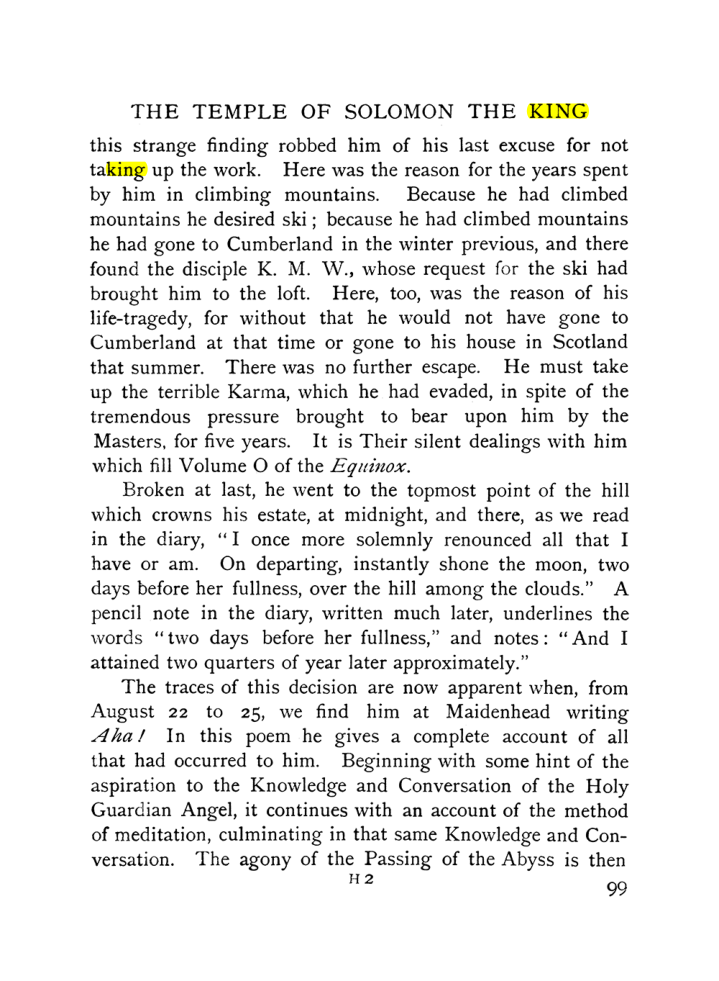 Original scan of The Equinox (Volume I, Number IX), PDF page 139