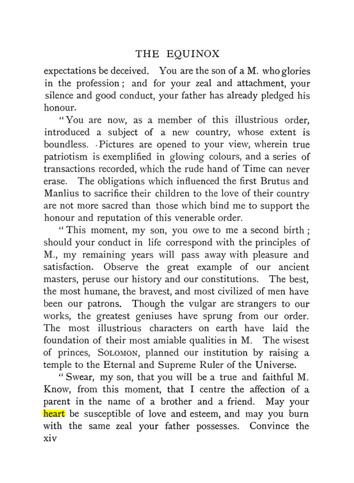 Original scan of The Equinox (Volume I, Number IX), PDF page 14