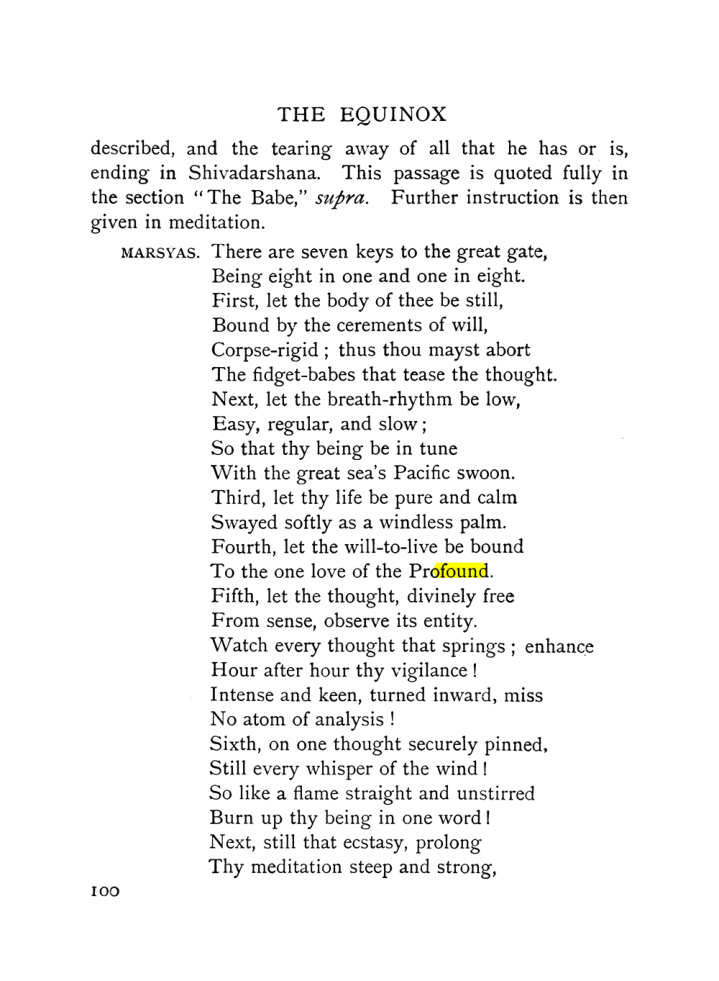 Original scan of The Equinox (Volume I, Number IX), PDF page 140