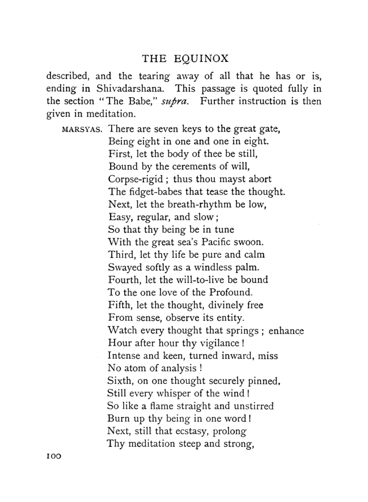 Original scan of The Equinox (Volume I, Number IX), PDF page 140