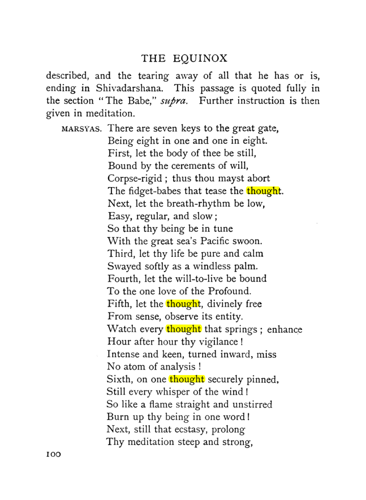 Original scan of The Equinox (Volume I, Number IX), PDF page 140