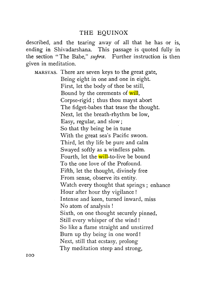 Original scan of The Equinox (Volume I, Number IX), PDF page 140