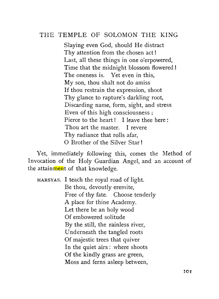 Original scan of The Equinox (Volume I, Number IX), PDF page 141