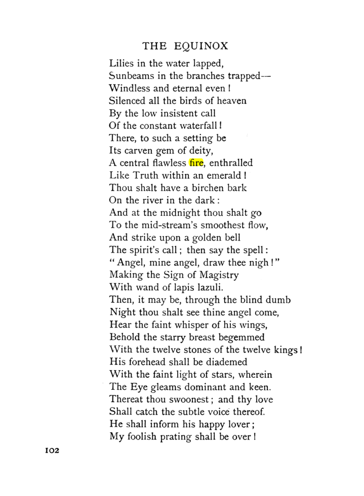 Original scan of The Equinox (Volume I, Number IX), PDF page 142