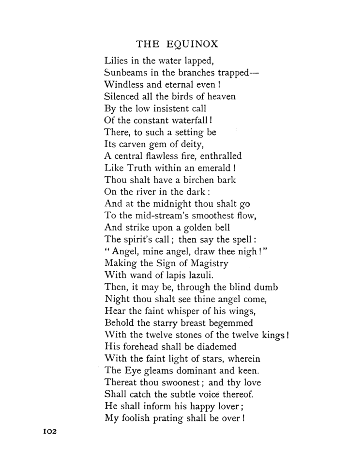 Original scan of The Equinox (Volume I, Number IX), PDF page 142