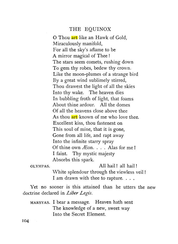 Original scan of The Equinox (Volume I, Number IX), PDF page 144