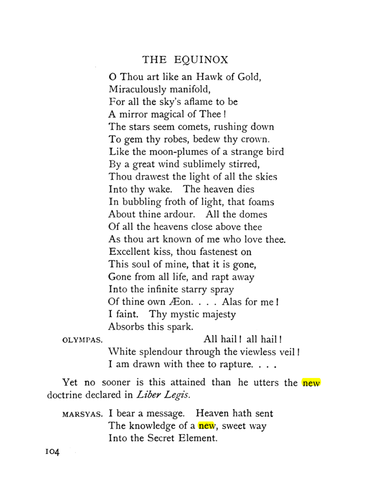 Original scan of The Equinox (Volume I, Number IX), PDF page 144
