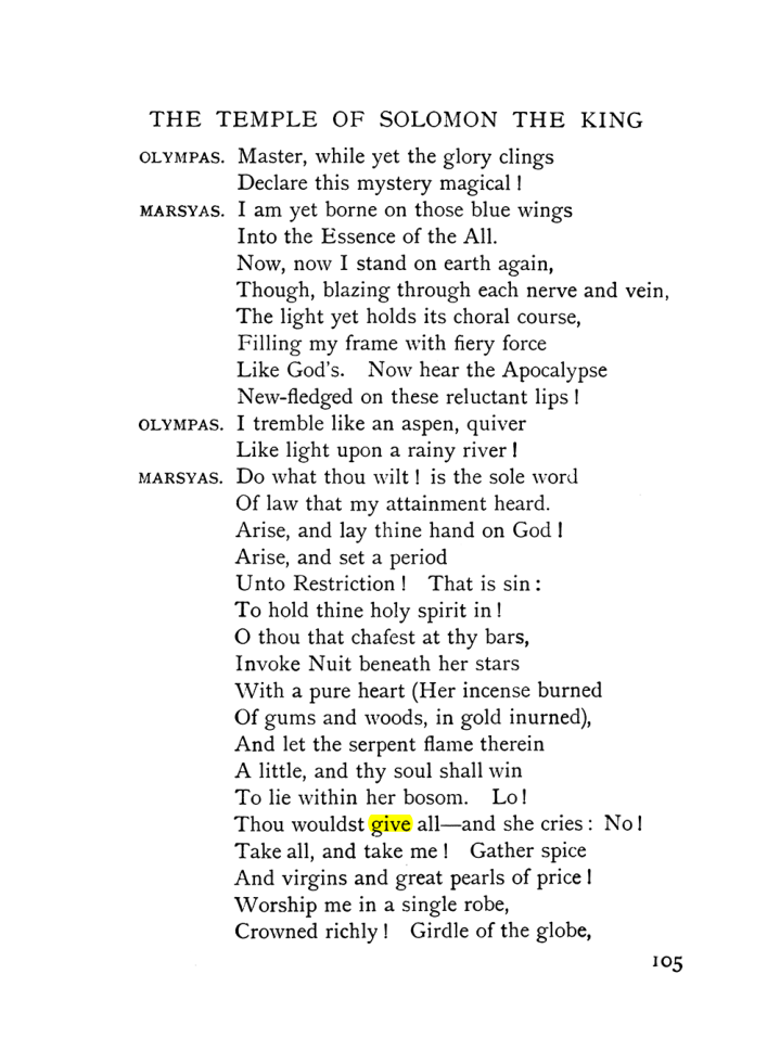 Original scan of The Equinox (Volume I, Number IX), PDF page 145
