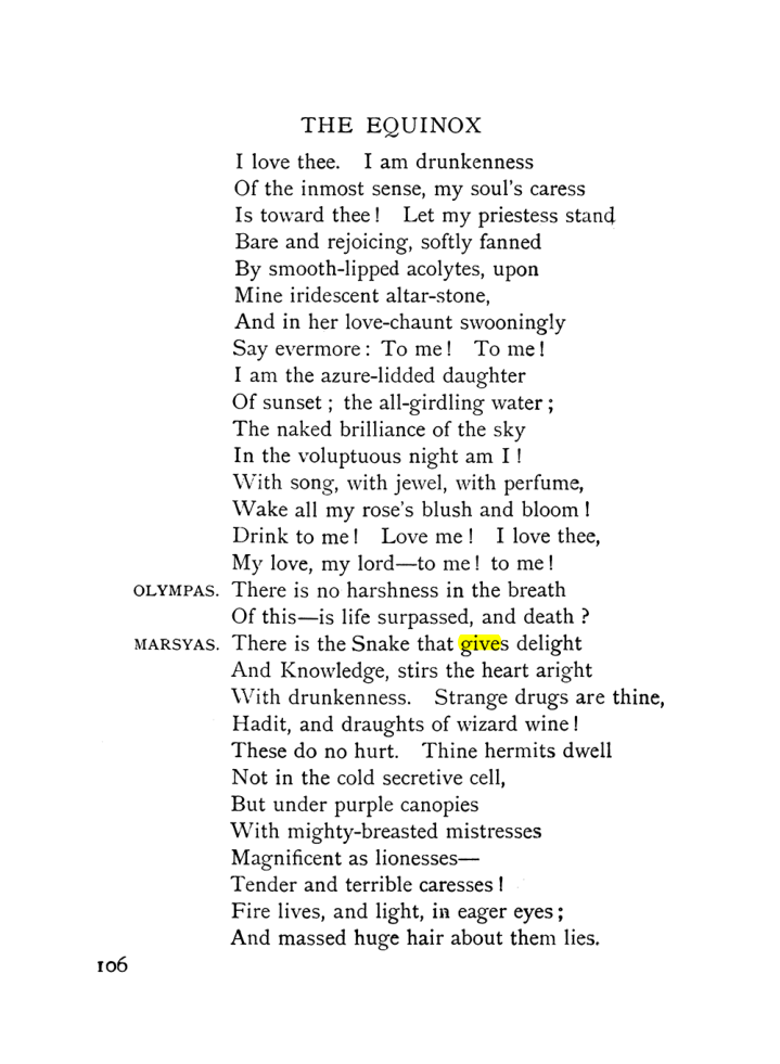 Original scan of The Equinox (Volume I, Number IX), PDF page 146