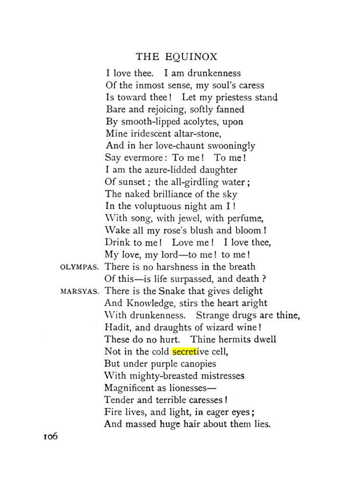 Original scan of The Equinox (Volume I, Number IX), PDF page 146