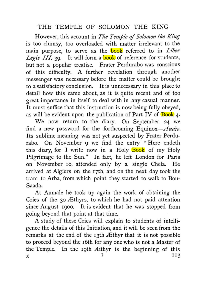Original scan of The Equinox (Volume I, Number IX), PDF page 153