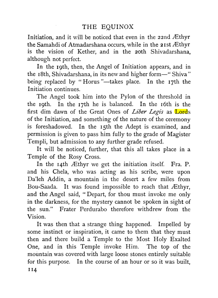 Original scan of The Equinox (Volume I, Number IX), PDF page 154