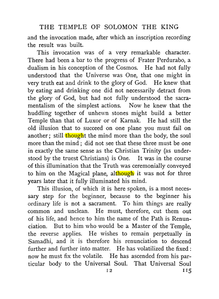 Original scan of The Equinox (Volume I, Number IX), PDF page 155