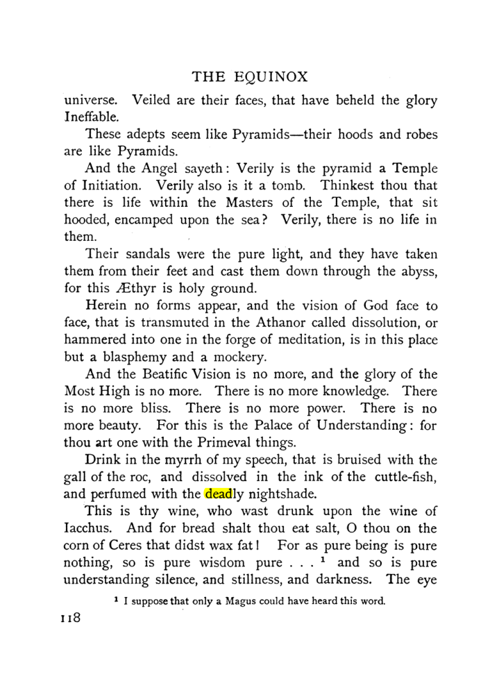 Original scan of The Equinox (Volume I, Number IX), PDF page 158