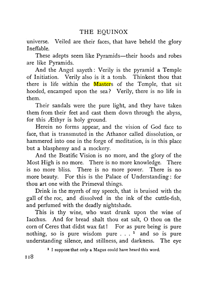 Original scan of The Equinox (Volume I, Number IX), PDF page 158