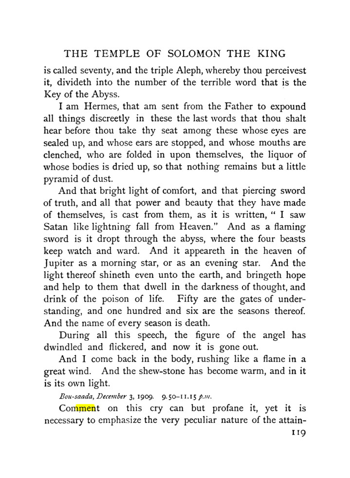Original scan of The Equinox (Volume I, Number IX), PDF page 159