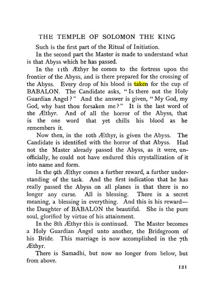 Original scan of The Equinox (Volume I, Number IX), PDF page 161