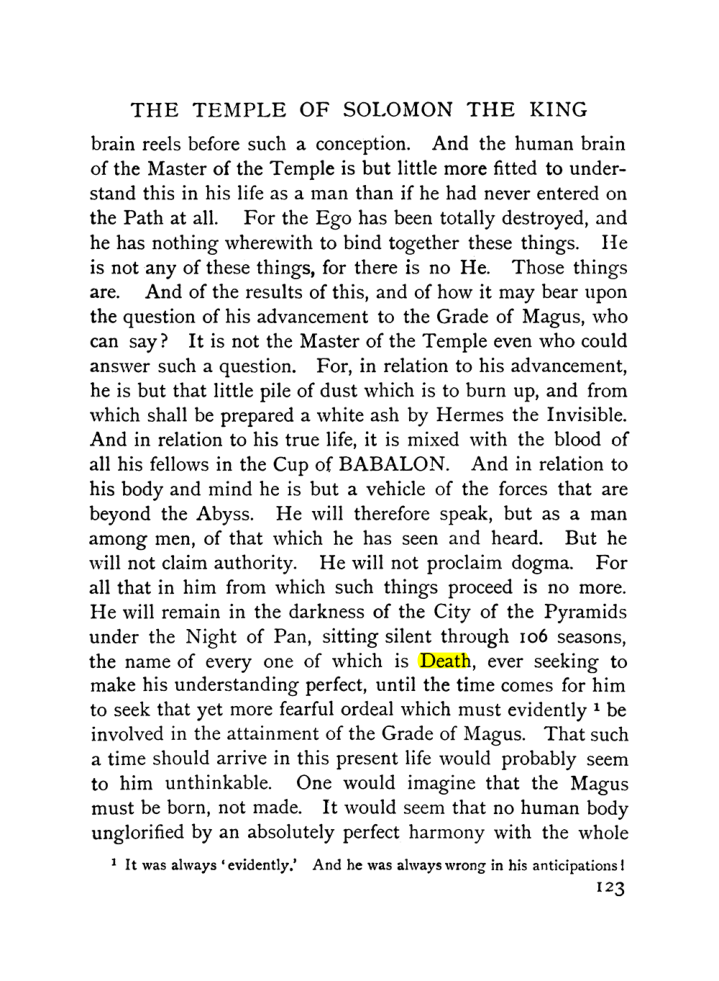 Original scan of The Equinox (Volume I, Number IX), PDF page 163