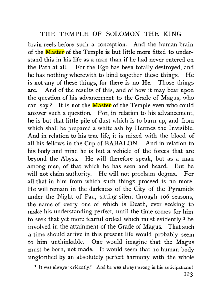 Original scan of The Equinox (Volume I, Number IX), PDF page 163