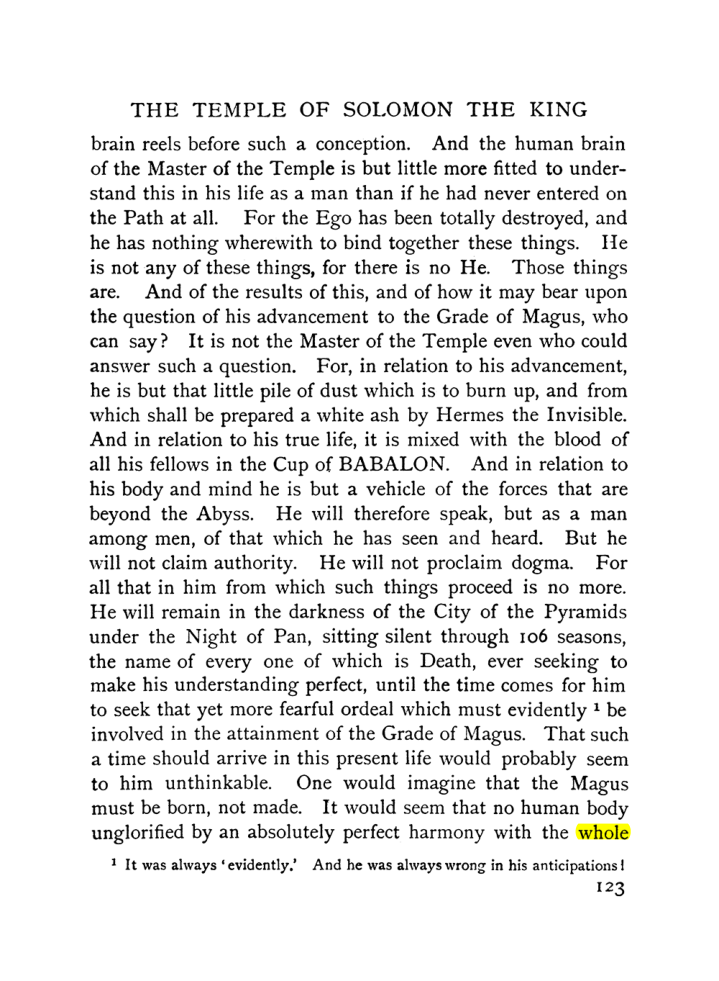 Original scan of The Equinox (Volume I, Number IX), PDF page 163