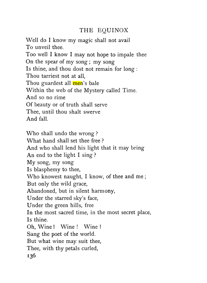 Original scan of The Equinox (Volume I, Number IX), PDF page 174