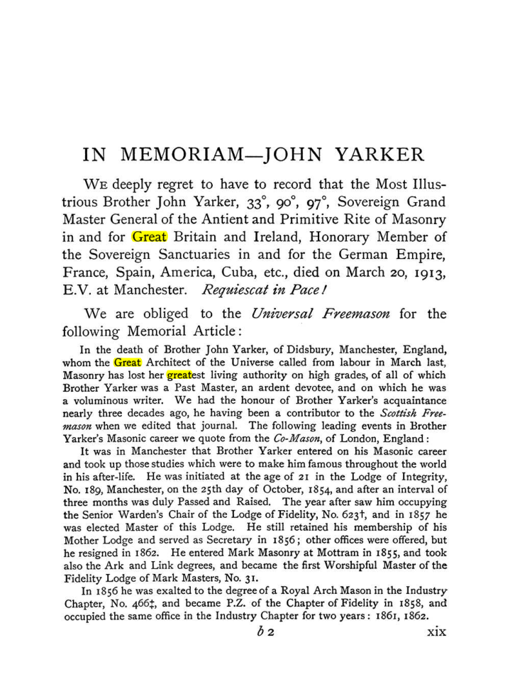 Original scan of The Equinox (Volume I, Number IX), PDF page 19